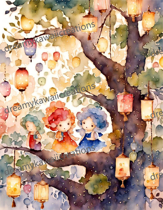 anime effetto acquerello