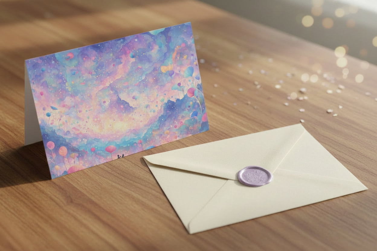 collection pink dreamy landscapes